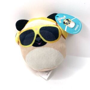 McDonald’s Squishmallow Prince The Pug Dog 2” Mini Plush Toy 2023